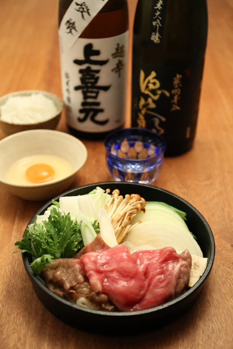 和牛すき焼き おくを