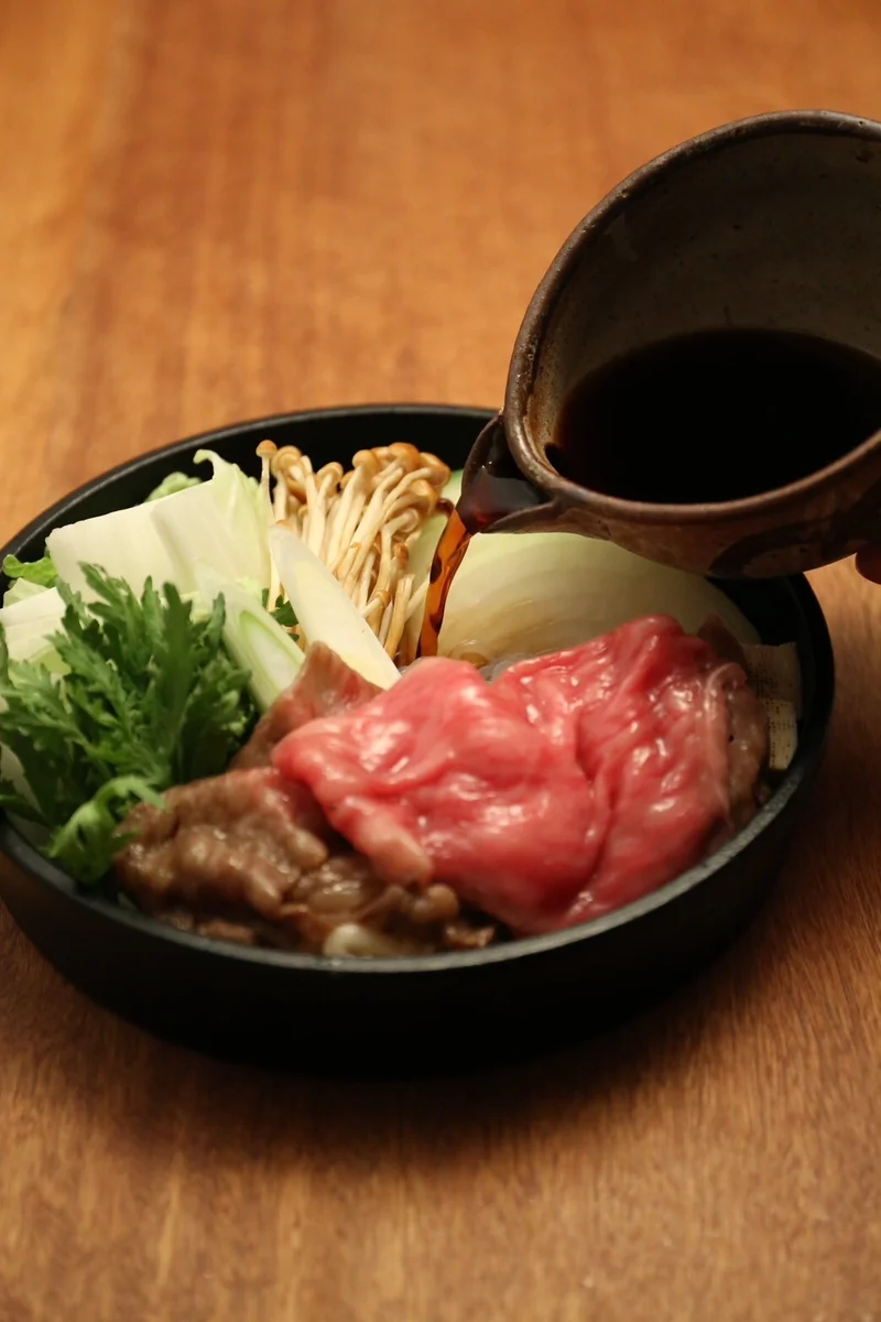 和牛すき焼き おくを
