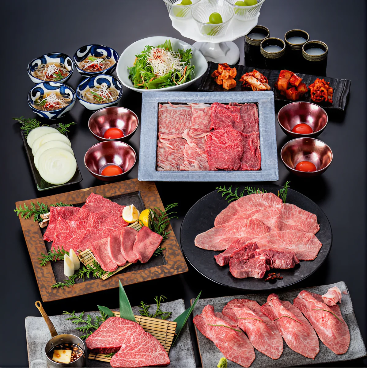 韓の台所 別邸の料理 1