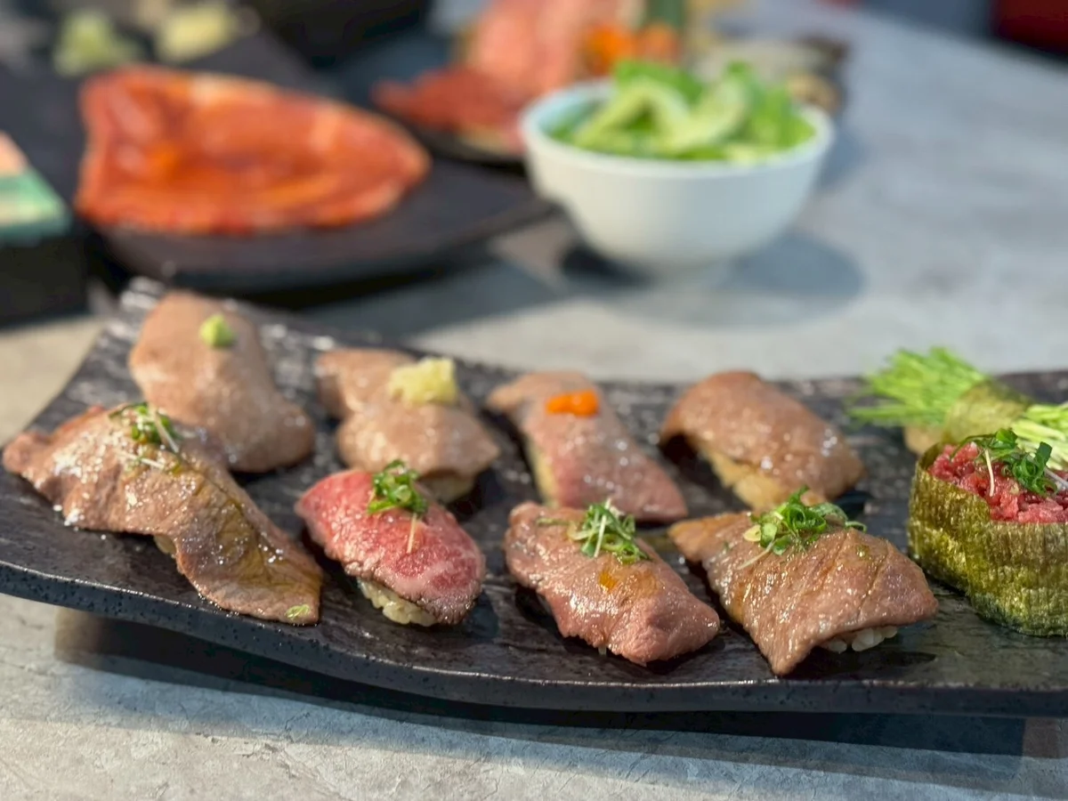 和牛焼肉 肉寿司 雅苑の料理