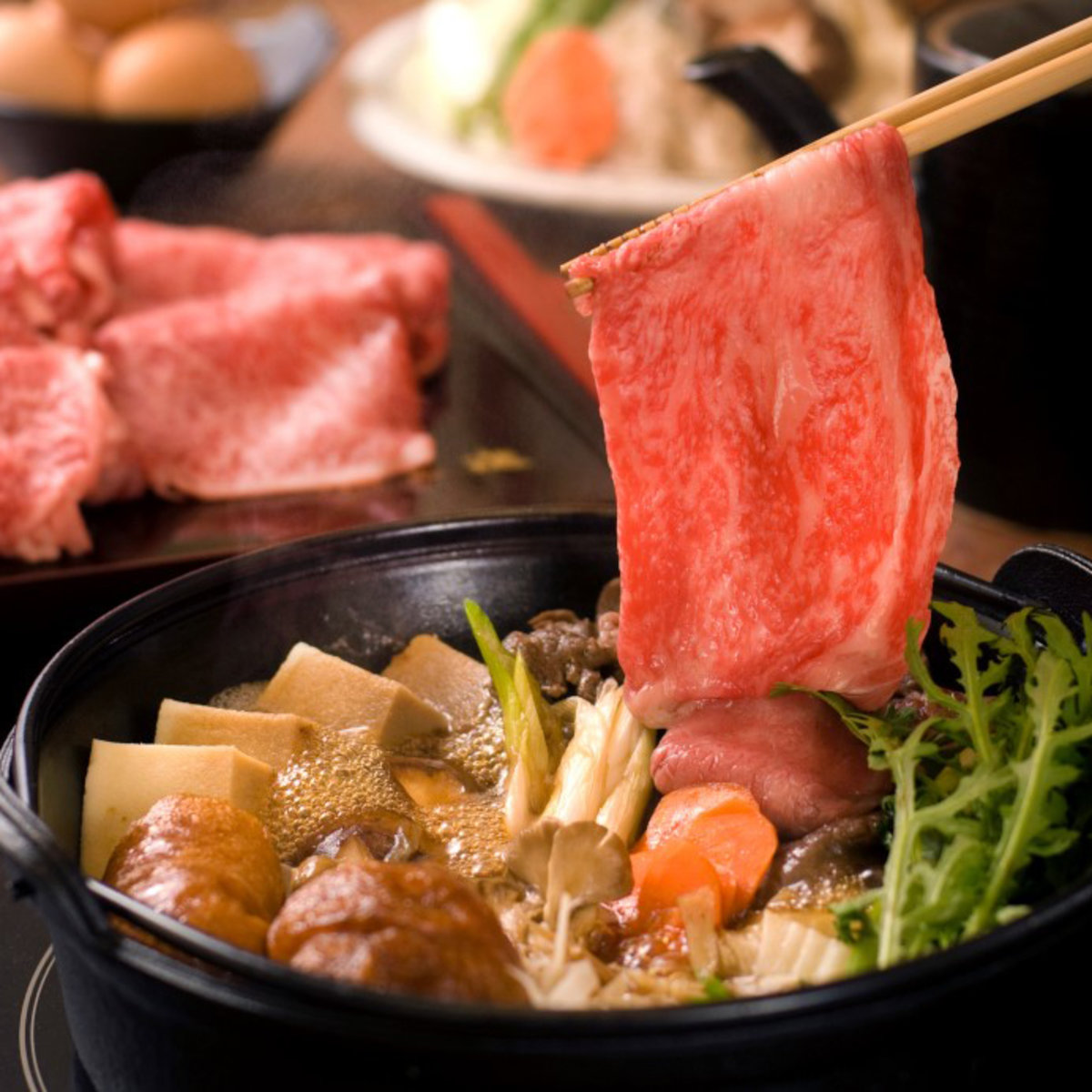 ＜六本木/格之進＞門崎熟成肉 すき焼き・しゃぶしゃぶ おもてなしセット（約400g） 熟成骨付焼肉 格之進Rtの