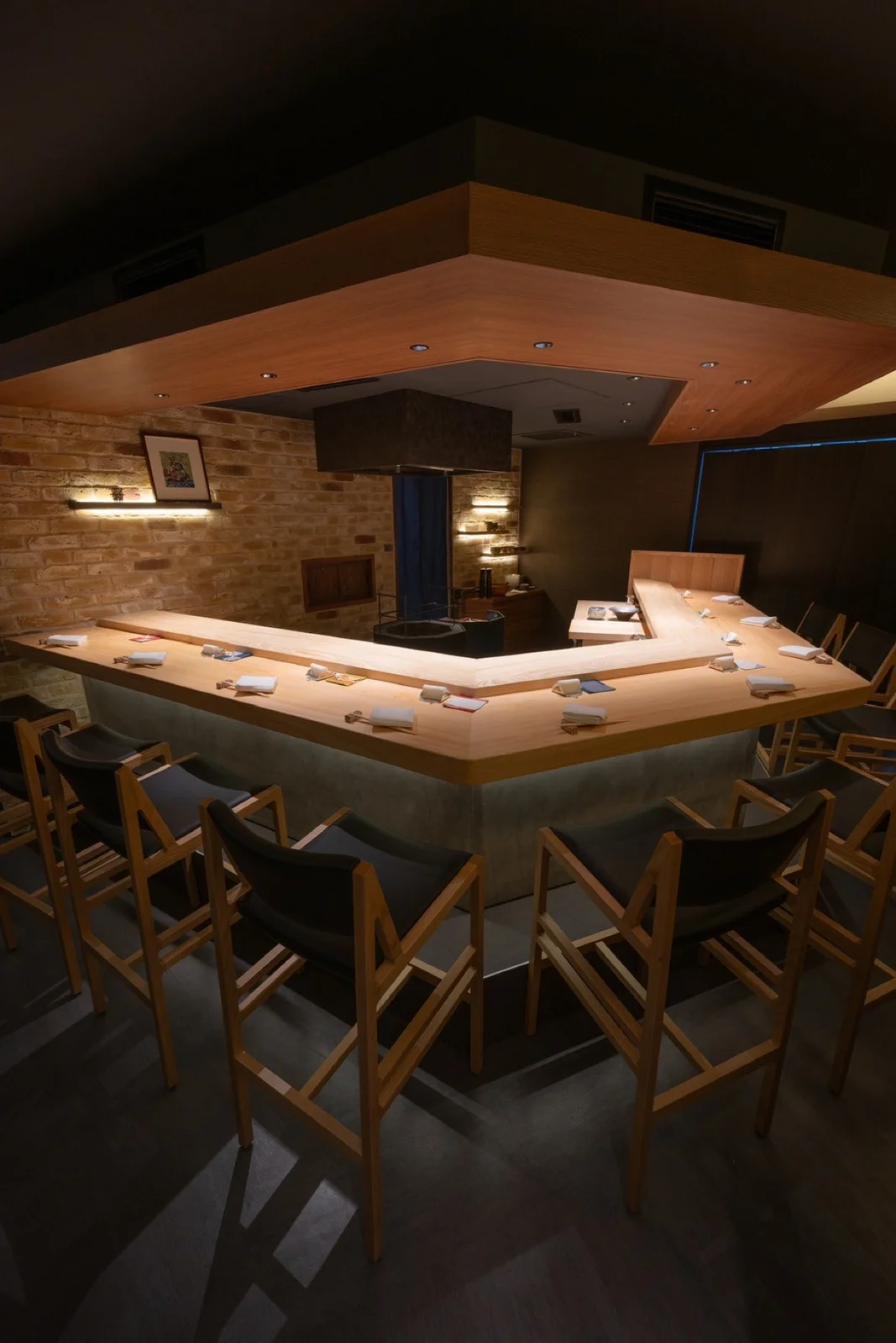 鮨 りんだの店内 2