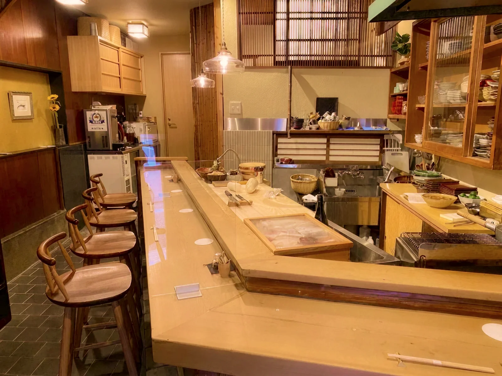 すし秀の店内雰囲気