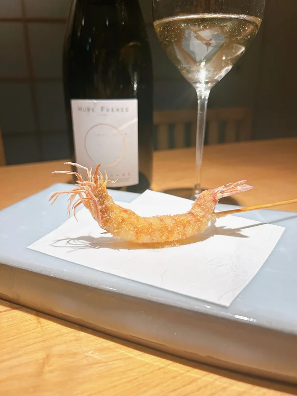 串揚 はぎう田のお料理1