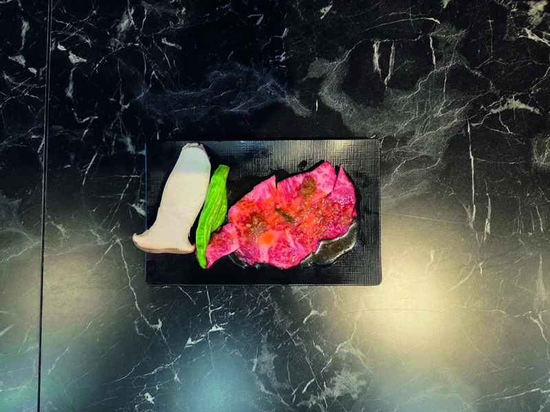 ドアル・チャコール・グリリングのお料理2