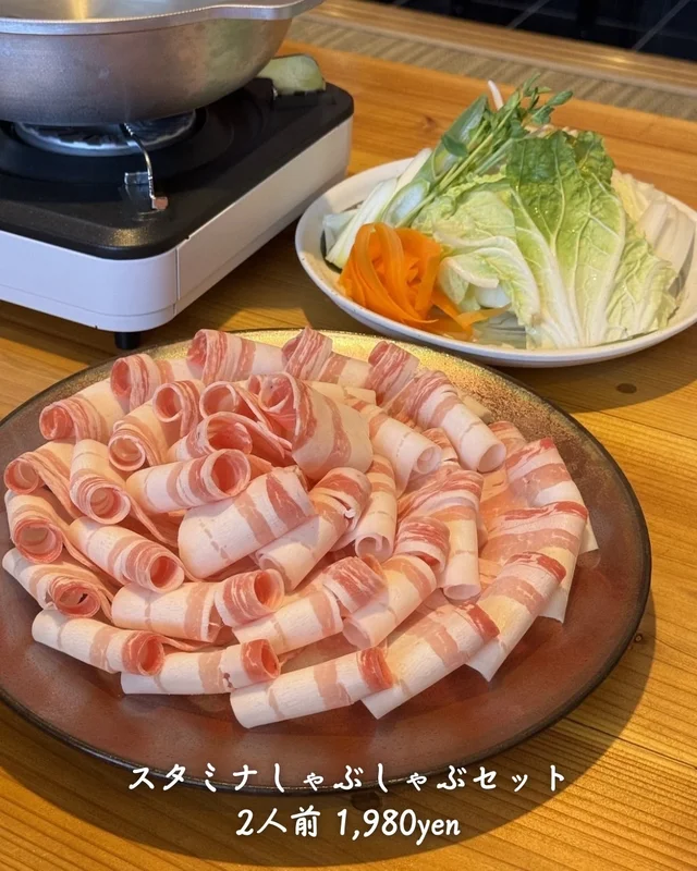 黒豚通り六白 大村店のお料理1