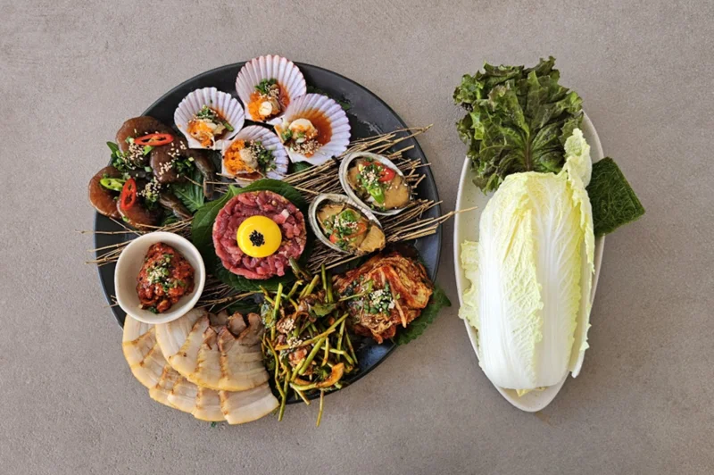 THE GIWA 合井店のお料理2