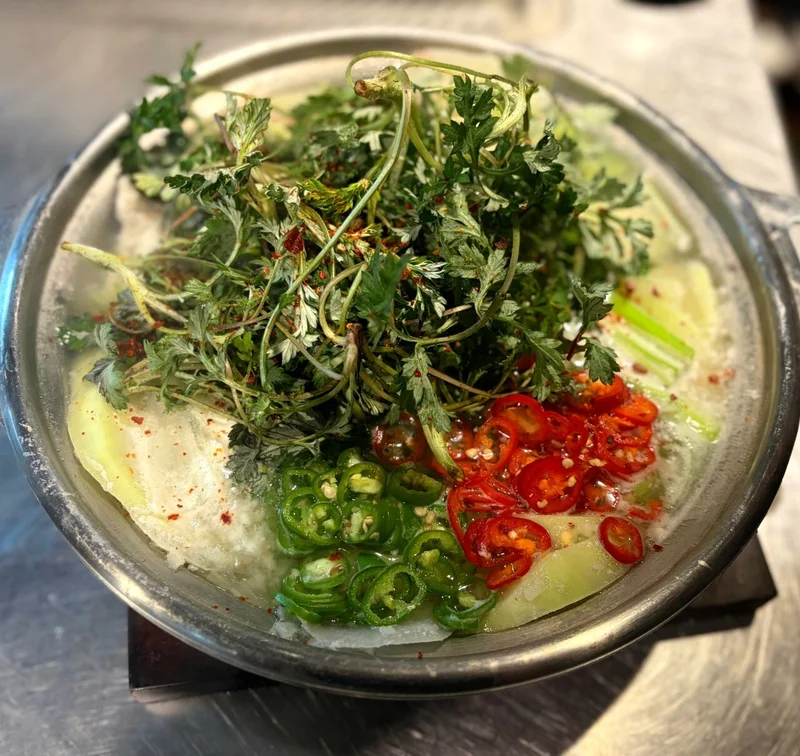 Negi Silbi Sinsa Branchのお料理3